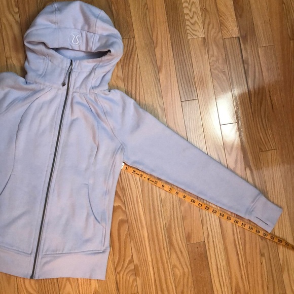 LULULEMON scuba hoodie IV sheer violet size 6 - Picture 7 of 13